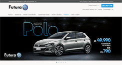 Desktop Screenshot of futuravolks.com.br